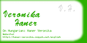 veronika haner business card